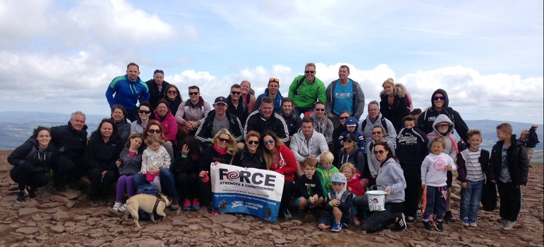 Wales & West Utilities charity climb