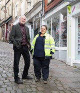 Frome traders thank Wales & West Utilities for courteous working